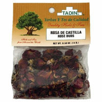 Tadin Herbs & Tea, Rosa De Castilla Rose Buds), 0.5-Ounce Cellophane Bags (Pack of 4)