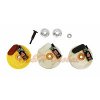 Cleaning Polishing Kit Compound Drill Chuck Arbor Buffering Buffer Pads Polisher
