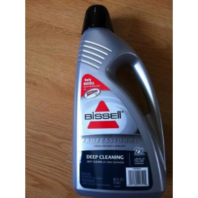 Bissell Carpet Cleaner 2x Professional Deep Cleaning Formula, 80oz