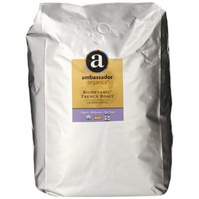 Ambassador Organics Coffee, French Roast, 5 Pound
