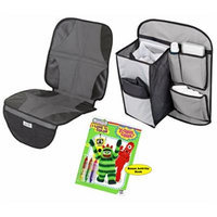 Summer Infant DuoMat Car Seat Protector with Back Seat Organizer
