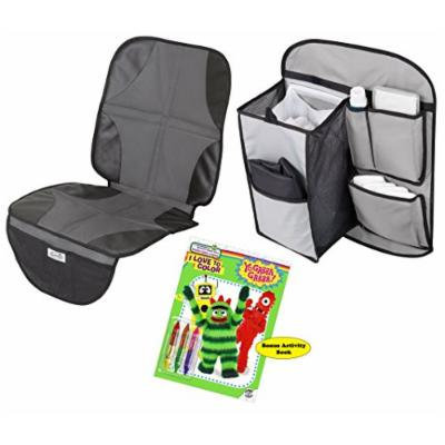 Summer Infant DuoMat Car Seat Protector with Back Seat Organizer