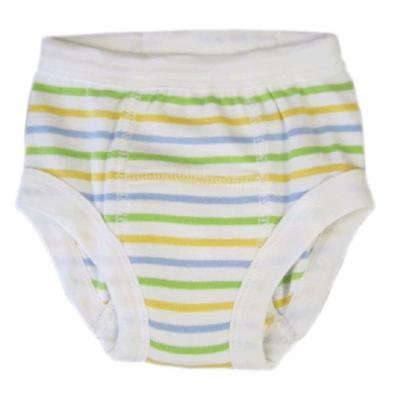Egyptian Organic Cotton Training Pants, Sherbet Stripe, 12-24 months