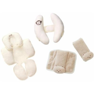 Summer Infant Snuzzler with Cradler Head Support & CushyStrap Strap Covers, Tan