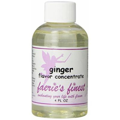 Faeries Finest Flavor Drops, Ginger, 4.0 Ounce