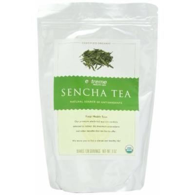 Extreme Health USA Extreme Health's Organic Sencha Tea, Total Health Loose Leaf Tea, 8-Ounce Pouches