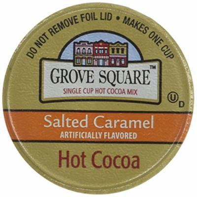 Grove Square Hot Cocoa, Salted Cramel Hot Chocolate, 24 Count Single Serve Cup for Keurig K-cup Brewers