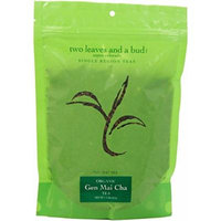 Two Leaves and a Bud Organic Gen Mai Cha Green Tea, 8 Ounce Package