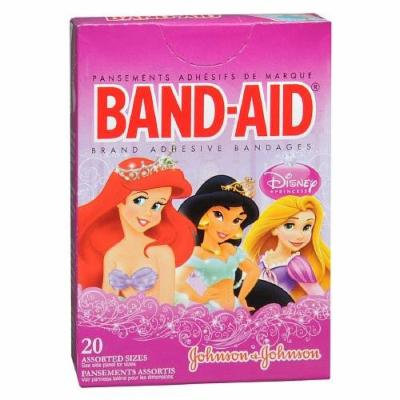 Band-Aid - Children's Adhesive Bandages, Disney Princess, Assorted Sizes 20 ea
