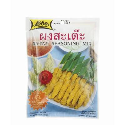 Lobo ,Satay Seasoning Mix Paste - 3.52 Ounces (Pack of 6)