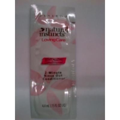 Clairol Natural Instincts LOVING CARE Revitalizing Conditioner, 0.15 oz (4.4 mL) (Pack of 12)