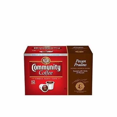 Community Coffee Single-Serve Cups, Pecan Praline, 72 Count Box