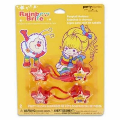 Rainbow Brite Ponytail Holders 2 Pack