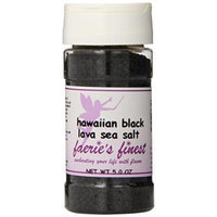 Faeries Finest Sea Salt, Hawaiian Black Lava, 4.90 Ounce