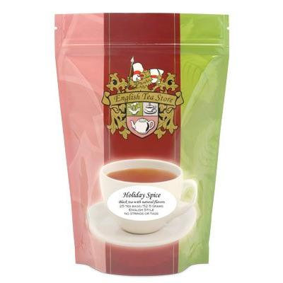 Holiday Spiced Flavored Black Tea - Teabags - 25 Teabag Pouch