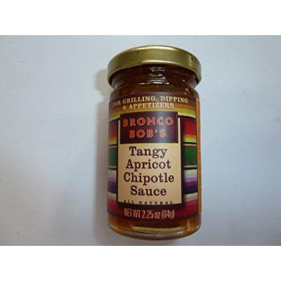 BRONCO BOB'S - Chipotle Sauces (All Natural)- 2.5 Oz (Tangy Apricot Chipotle Sauce)