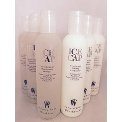 Ice Cap Shampoo and Conditioner by Graham Webb 8.5 oz each - 3 Sets