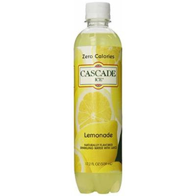 Cascade Ice Sparkling Water, Lemonade, 17.2 Ounce (Pack of 12)