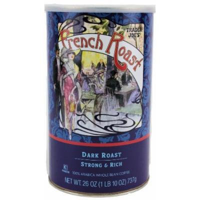 Trader Joe's French Roast 100% Arabica Whole Coffee Beans, 26 Oz