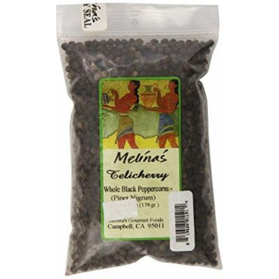 Melina's Peppercorns, Tellichery, 6 Ounce