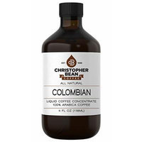 Colombian Cold Brew Or Hot Liquid Coffee Concentrate 4 Ounce Bottle
