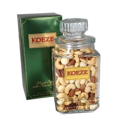 Mixed Nuts with Macadamias 30 oz. Decanter