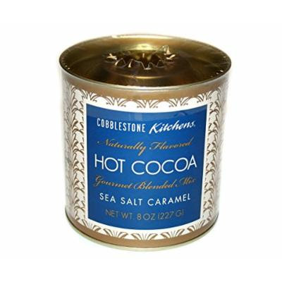 Cobblestone Kitchens Hot Cocoa Gourmet Blended Mix Sea Salt Caramel 8 oz