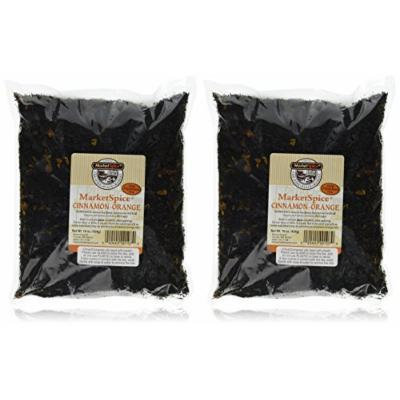 MarketSpice Cinnamon Orange Tea, 1 lb Bags in a BlackTie Box (Pack of 2)