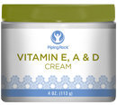 Piping Rock Revitalizing Vitamin E, A & D Cream 4 oz