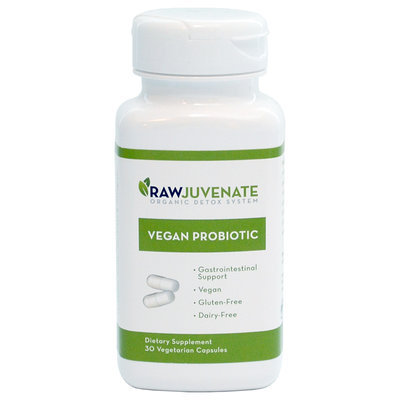 Multivitamin Direct - 2150 Paragon Dr, San Jose,c Rawjuvenate Vegan Probiotic Capsules (30 Capsules)