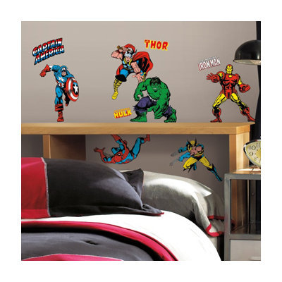 Roommates RMK2328SCS Marvel Classics Peel and Stick Wall Decals