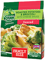 Green Giant® Steamers Roasted Potatoes & Broccoli With Cheese Sauce