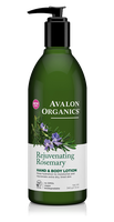 Avalon Organics Rejuvenating Rosemary Hand & Body Lotion