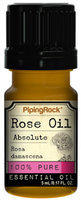 Piping Rock Rose Oil Absolute 5 ml 100% Pure Oil Therapeutic Grade