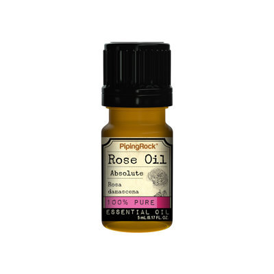 Piping Rock Rose Oil Absolute 5 ml 100% Pure Oil Therapeutic Grade