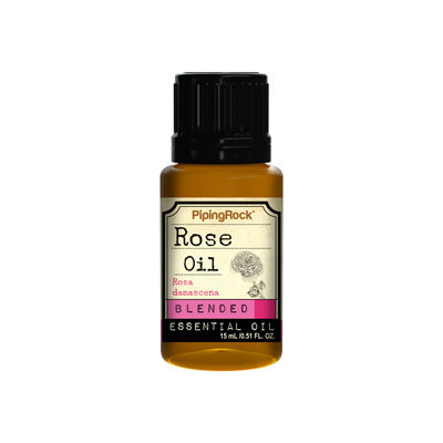 Piping Rock Rose Essential Oil Blend 1/2 oz Blended Oil Therapeutic Grade
