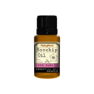 Piping Rock Rosehip Essential Oil 1/2 oz 100% Pure Oil Therapeutic Grade