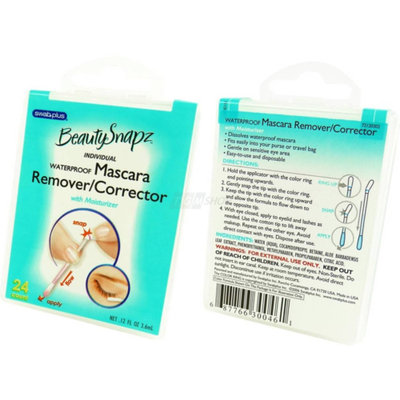 Swab-plus Beauty Snapz Waterproof Mascara Remover/Corrector