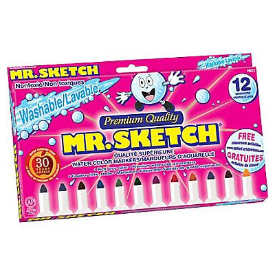 Alvin & Company Alvin SN19072 Marker mr sketch washable 12pk