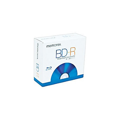 Memorex 4x BD-R Media (5-pack Jewel Cases) 97948