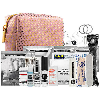 Pinch Provisions Minimergency(R) Kit For Bridesmaids - Pink/Gold Dot 3.5