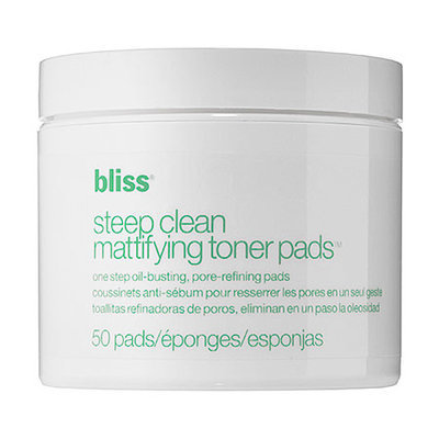 Bliss Steep Clean Mattifying Toner Pads 50 Pads