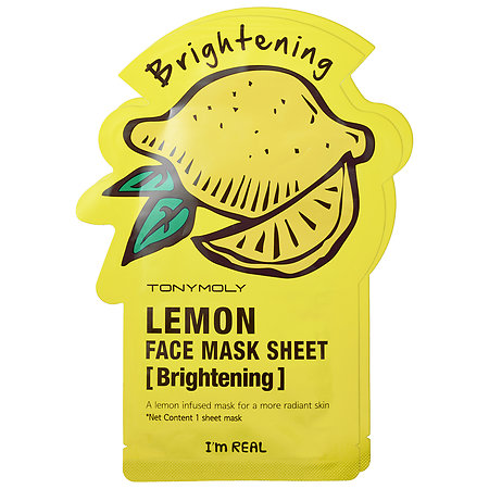 TONYMOLY I'm Real - Lemon Face Mask Sheet - Brightening