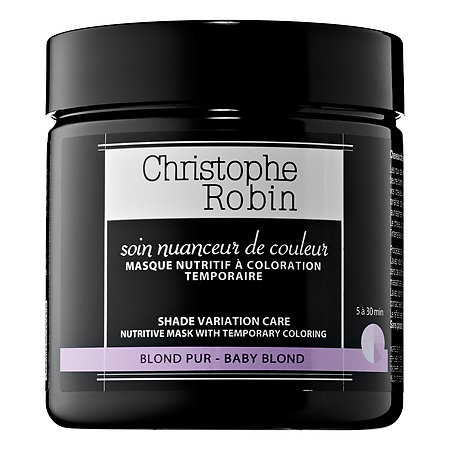 Christophe Robin Shade Variation Care Nutritive Mask with Temporary Coloring - Baby Blond