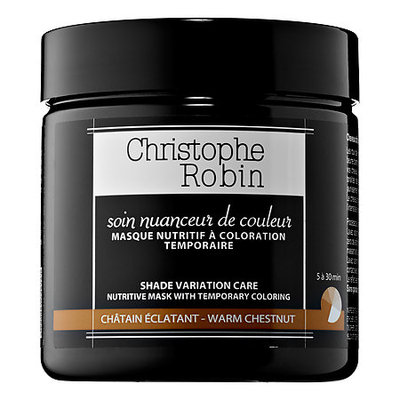 Christophe Robin Shade Variation Care Nutritive Mask with Temporary Coloring - Warm Chestnut