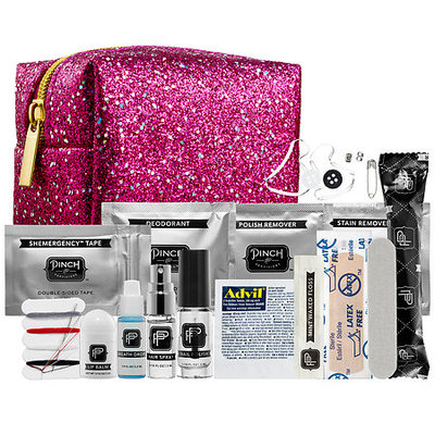 Pinch Provisions Minimergency Kit For Her - Pink Glitter 3.5