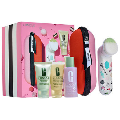 Clinique Sweet Sonic Cleansing Brush Set for Drier Skin