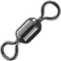Spro Power Swivels Black Per 50 (8), Salt Swivels/Snaps