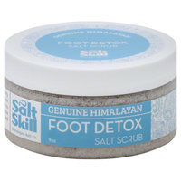 Salt Skill Foot Detox Scrub Geniune Himalayan Salt 9oz