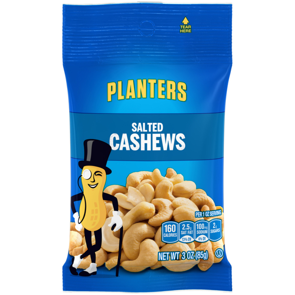 Planters Salted Cashews Bag